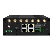 NavigateWorx NR600-P5G: Smart LTE 5G VPN router, 2× SIM, 4× ethernet, RS232 a RS485, 2× DI/DO, WiFi, průmyslový design (2)