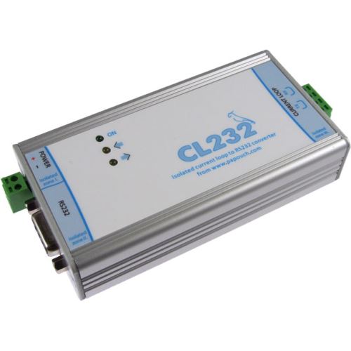 CL232 - konvertor proudové smyčky na RS232