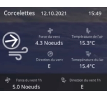 Příklad integrace dat z PAPAGO Meteo do kamery AXIS