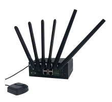 NavigateWorx NR600-P5G: Smart LTE 5G VPN router, 2× SIM, 4× ethernet, RS232 a RS485, 2× DI/DO, WiFi, průmyslový design (8)