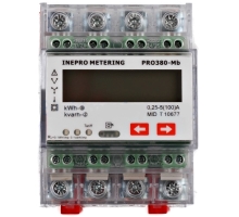 3F elektroměr PRO380-CT-MB, 0,25 až 100 A, M-Bus, MID ověření