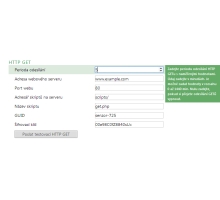 U všech polí v nastavení se po vybrání zobrazuje stručná nápověda (5)
