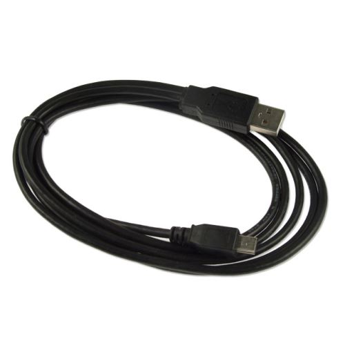 Černý mini USB kabel