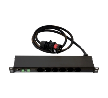 NETIO PowerPDU 6FK: 3F chytré PDU, napájecí distribuční jednotka, 6× 230 V/F-Schuko