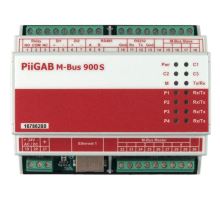 PiiGAB 900S: Převodník M-Bus na Ethernet, RS, Modbus