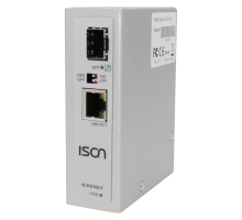 IS-DG102-F: Mediakonvertor 10/100/1000 Mb/s, DIN, 1× RJ45, 1× SFP, -40 až 75 °C IS-DG102-F: Mediakonvertor 10/100/1000 Mb/s, DIN, 1× RJ45, 1× SFP, -40 až 75 °C