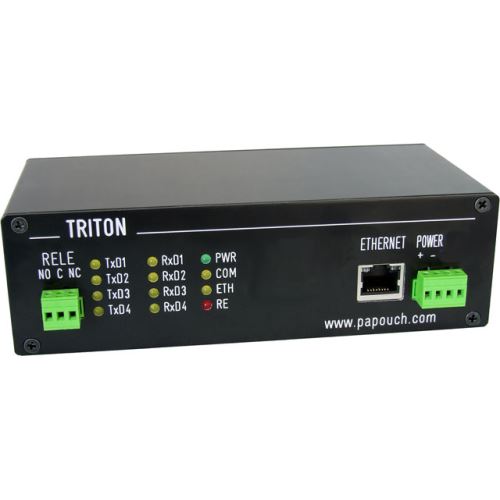 Triton s hlavní komunikační linkou Ethernet