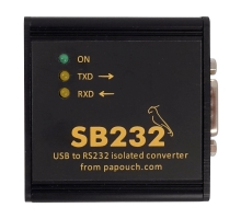 SB232: Převodník USB na RS232 SB232: Převodník USB na RS232