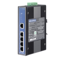 EKI-2525P-BE: Průmyslový Ethernet PoE switch, 5 portů