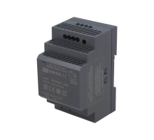 DDR-60L: DC/DC měnič, 18 až 75 V/5, 12, nebo 24 V, 60 W, DIN DDR-60L: DC/DC měnič, 18 až 75 V/5, 12, nebo 24 V, 60 W, DIN