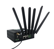 NavigateWorx NR600-P5G: Smart LTE 5G VPN router, 2× SIM, 4× ethernet, RS232 a RS485, 2× DI/DO, WiFi, průmyslový design (6)