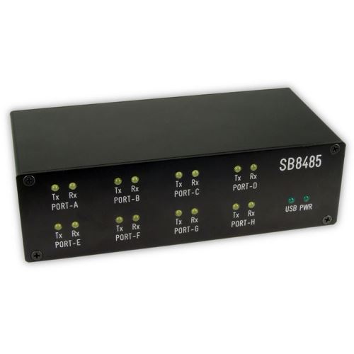SB8485 - převodník USB na 8x RS485/RS422