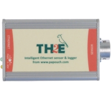 TH2E: Ethernetový teploměr s vlhkoměrem, EU napájecí zdroj