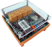 Quido ETH 4/4 s držákem na DIN a plexi (2)